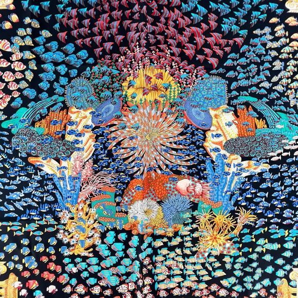 Hermès Atlantic Encounter Scarf - Picture 4 of 8